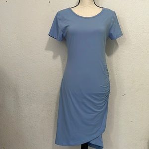 Baby-blue Twisted Dress - Small